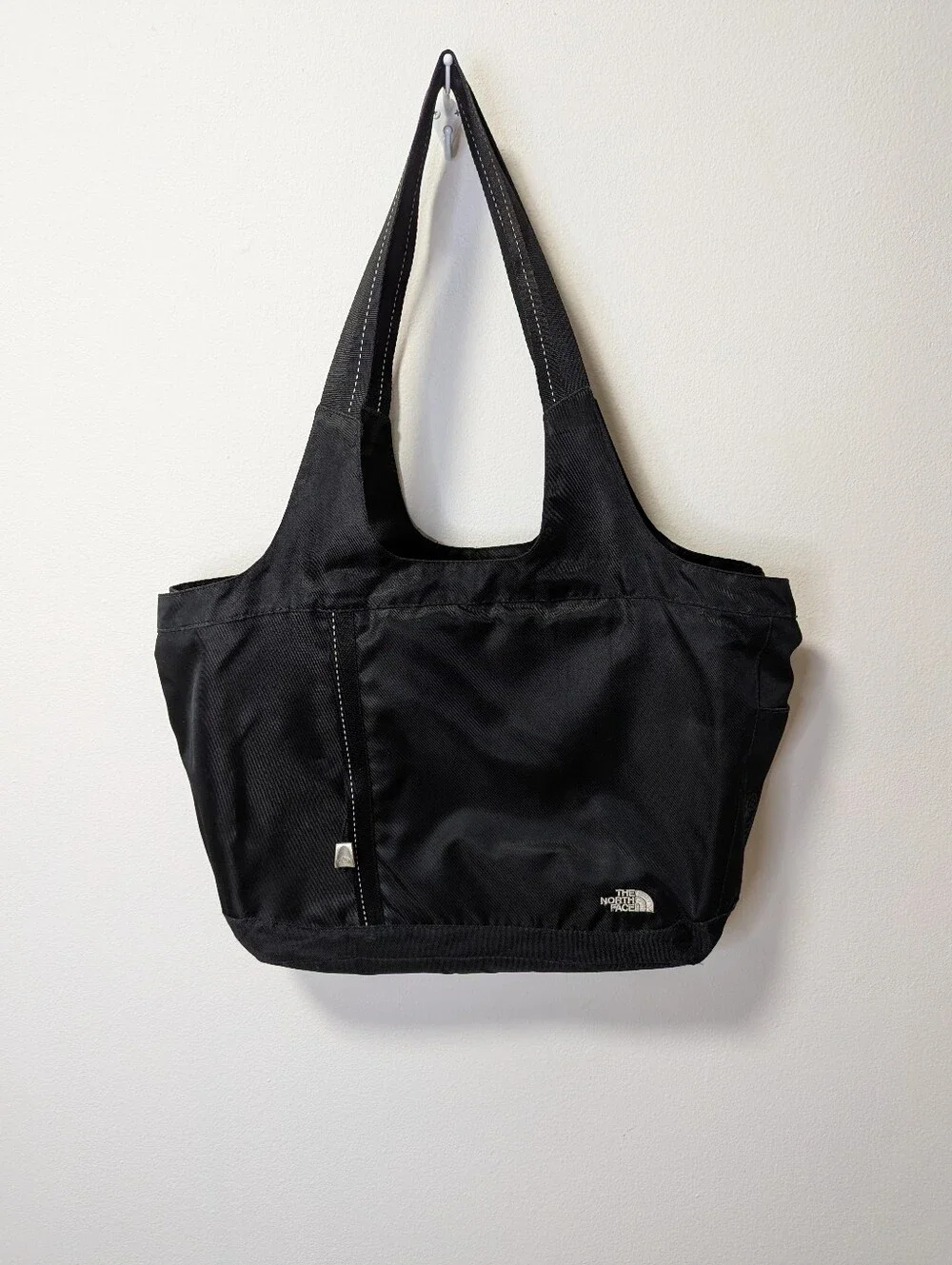 The North Face Black Messenger Tote Bag